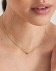 Gold Vermeil Ania Haie Orb Amazonite Pendant Necklace