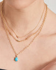 Gold Vermeil Ania Haie Orb Link Chunky Chain Necklace