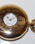 18ct Gold Antique Half Hunter Pocket Watch