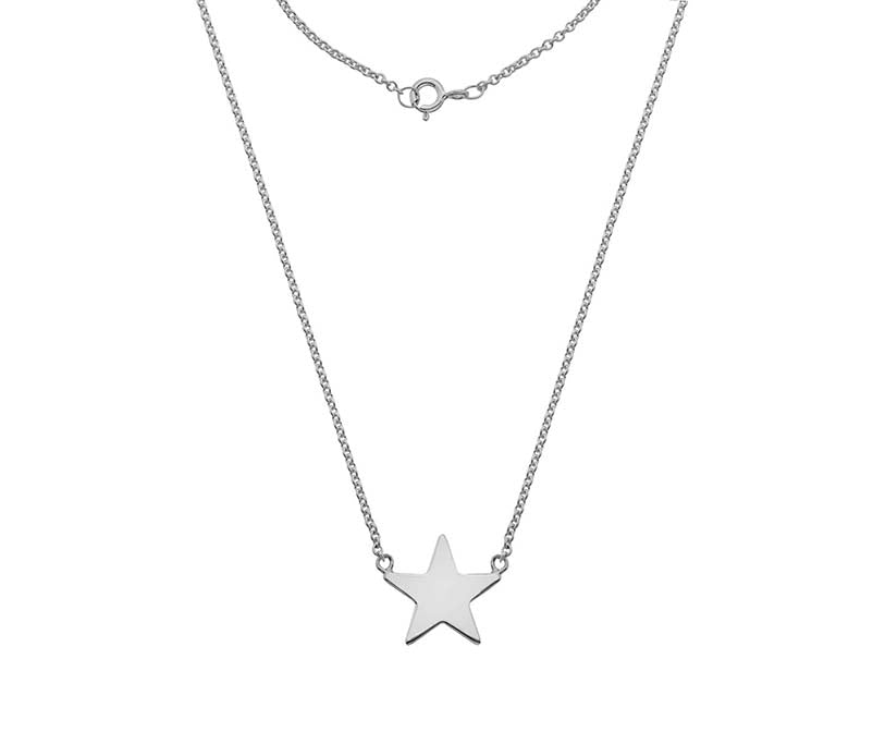 Sterling Silver Star Necklace