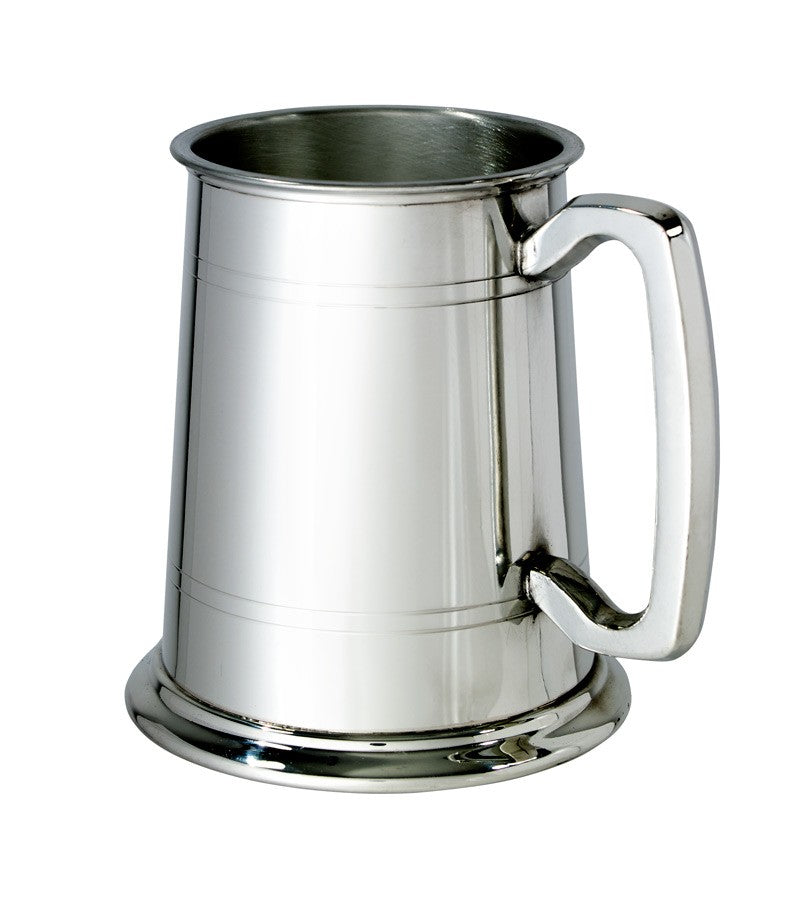 Exclusive Boston Stump 1 Pint Pewter Glass Base Tankard