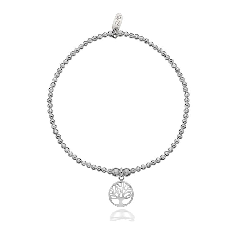 Sterling Silver Dollie Jewellery Tree of Life Stacking Bracelet