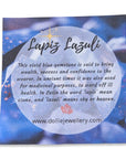 Sterling Silver & Lapis Lazuli Dollie Jewellery Royal Lapis Stacking Bracelet