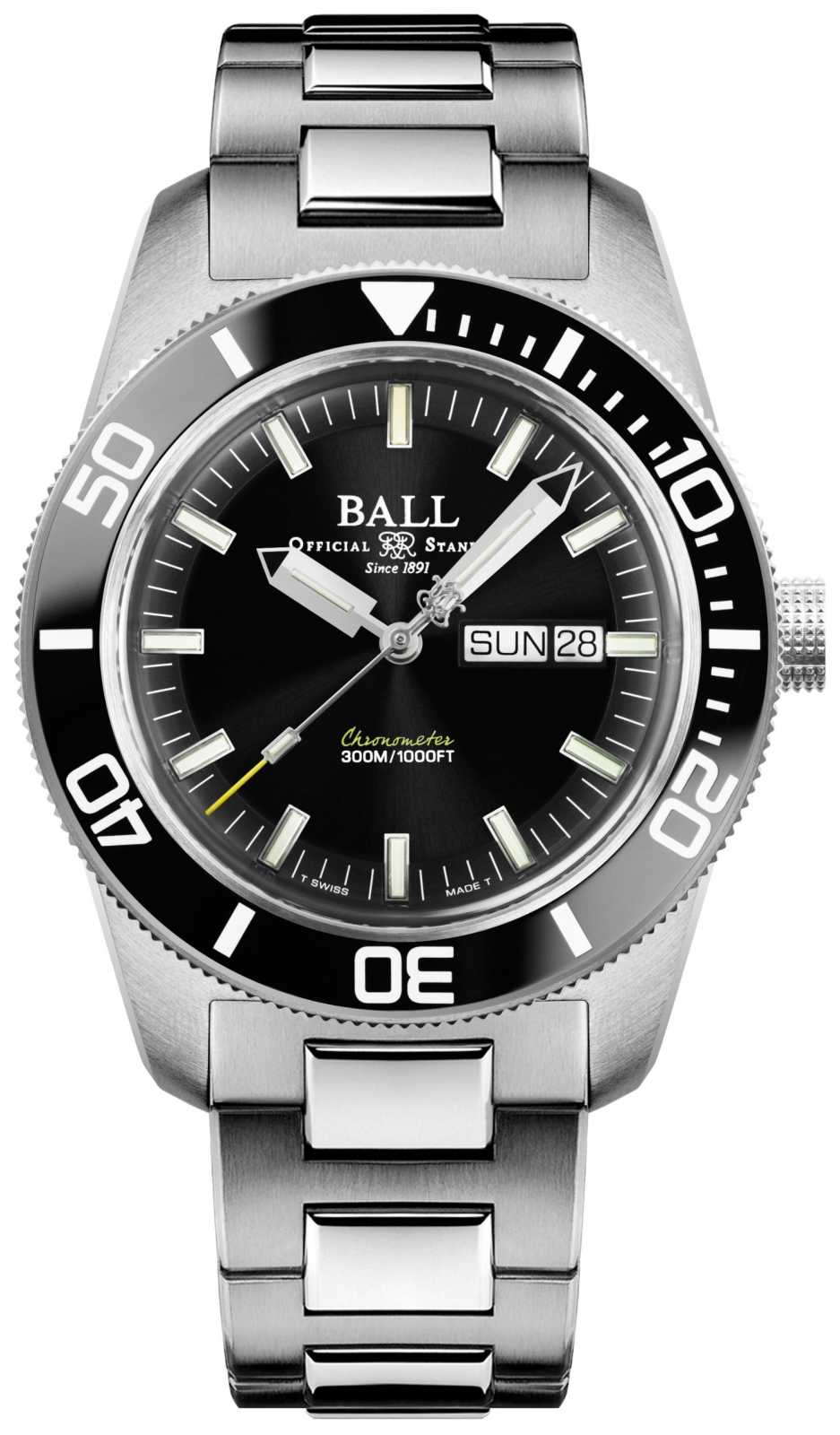 Mens Engineer Master II Skindiver Heritage Ball Watch