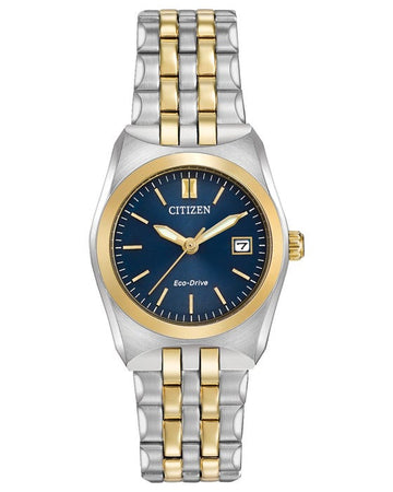Ladies 2 Colour Citizen Eco Drive Sport Watch on Bracelet