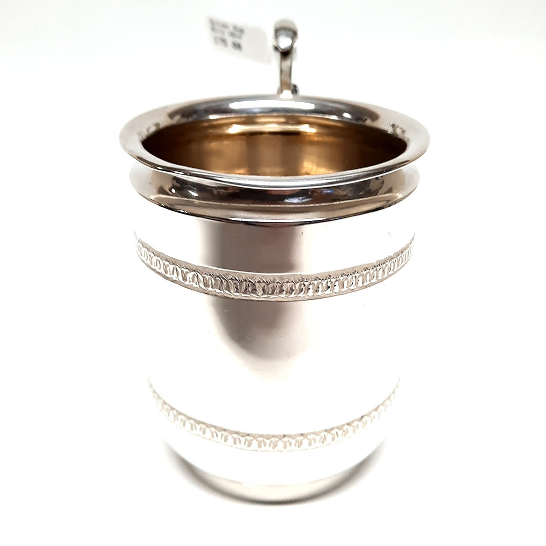 Pre Owned Sterling Silver Antique Christening Mug