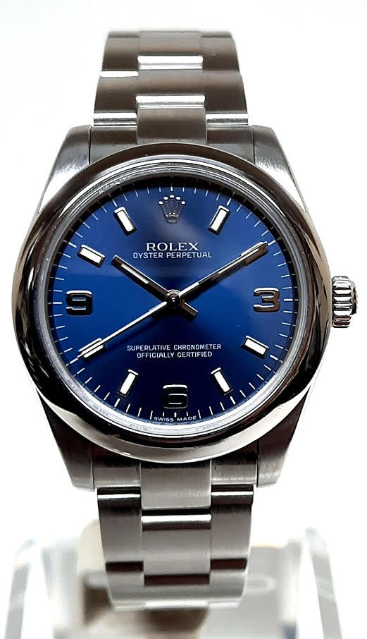 Mid Size Steel Rolex Oyster Perpetual 31 Watch